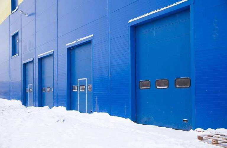 Промышленные секционные ворота Промышленные секционные ворота