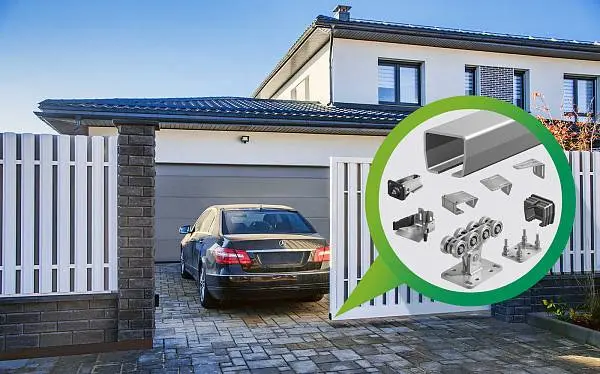 Выгода до 8% на комплектующие SGN для откатных ворот