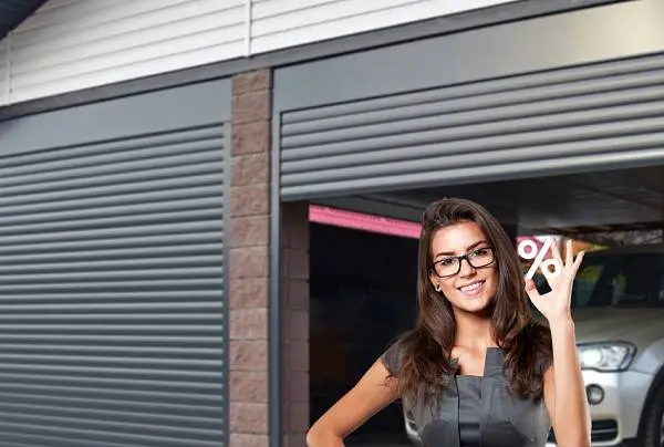 Акция! Роллетные ворота в цвете «антрацит» без доплат Акция! Роллетные ворота в цвете «антрацит» без доплат